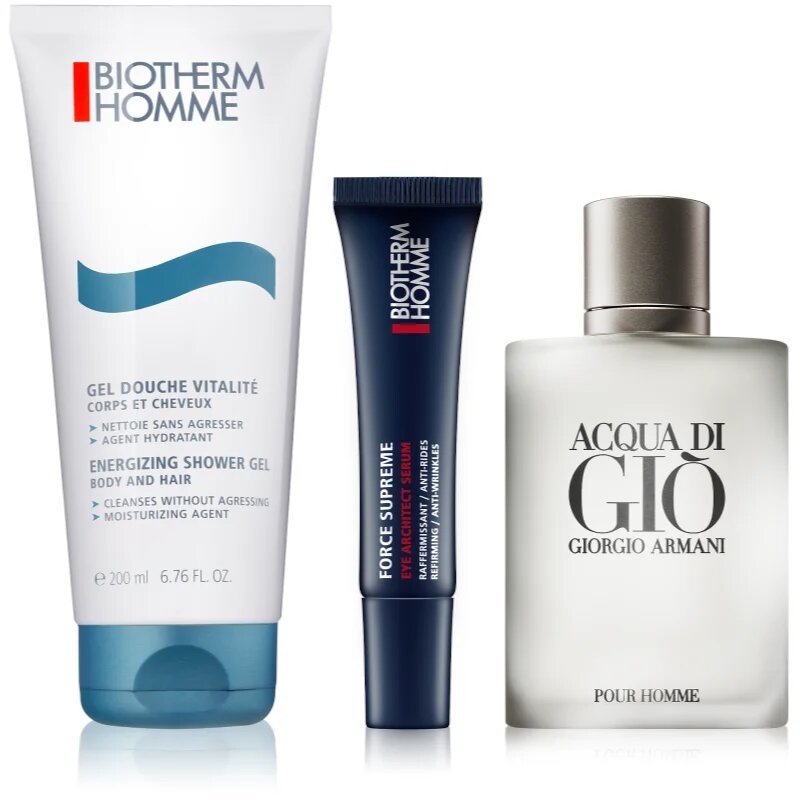 Biotherm Homme Basic Line Energizing Shower Gel dárková sada pro muže