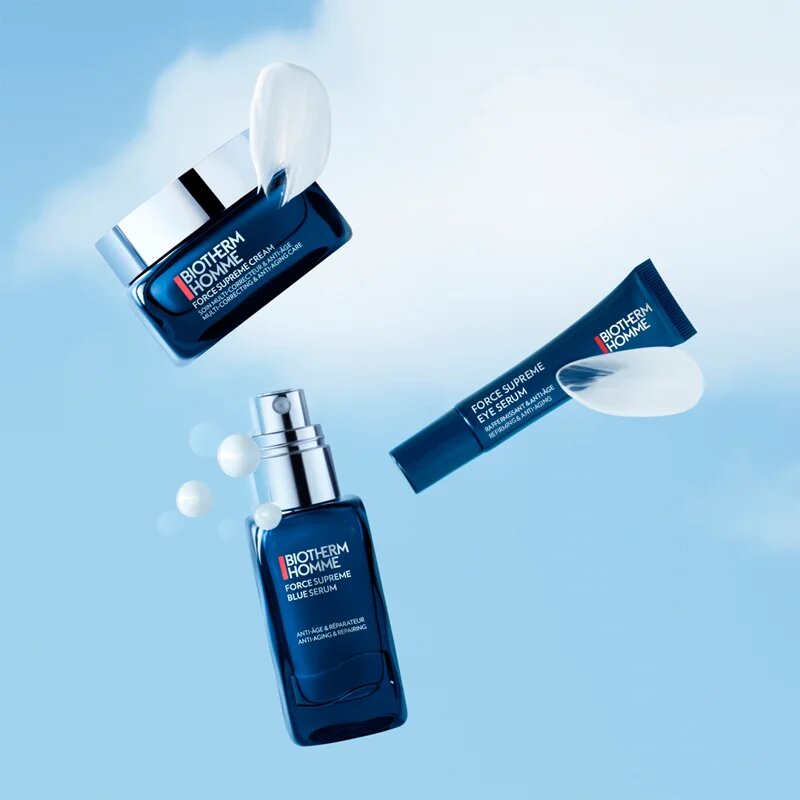 Biotherm Homme Force Supreme zpevňující oční sérum proti vráskám 15 ml
