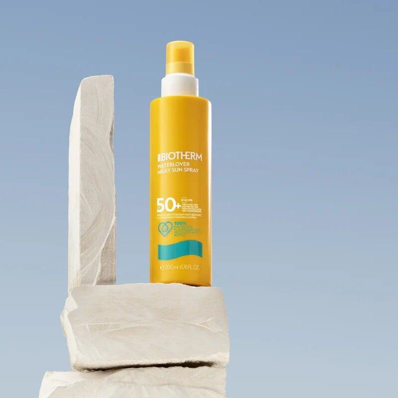 Biotherm Waterlover Milky Sun Spray SPF 50+ opalovací krém SPF 50+ 200 ml