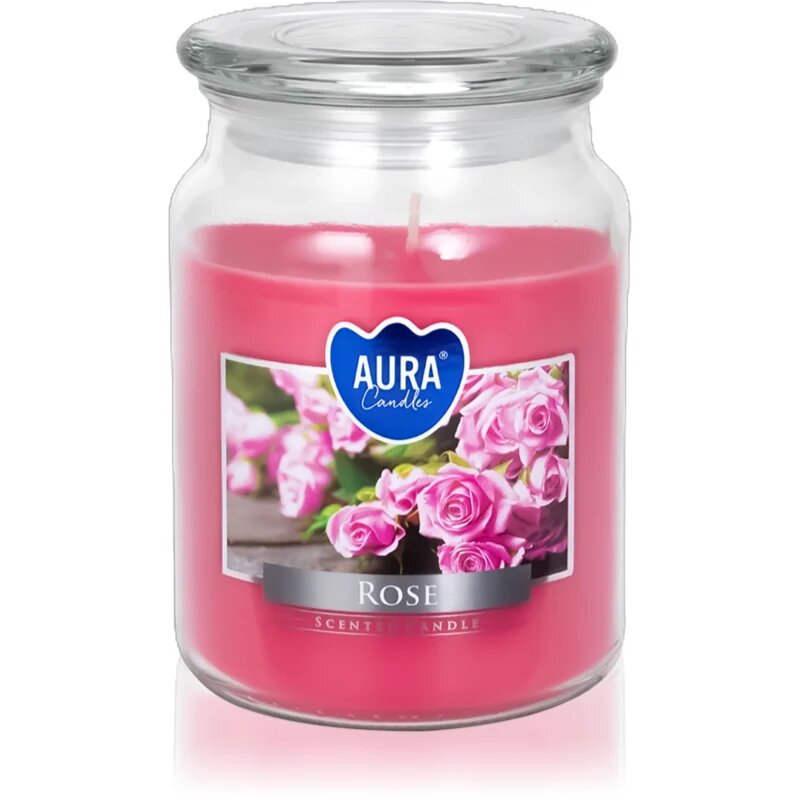 BISPOL Premium Line Rose vonná svíčka 500 g