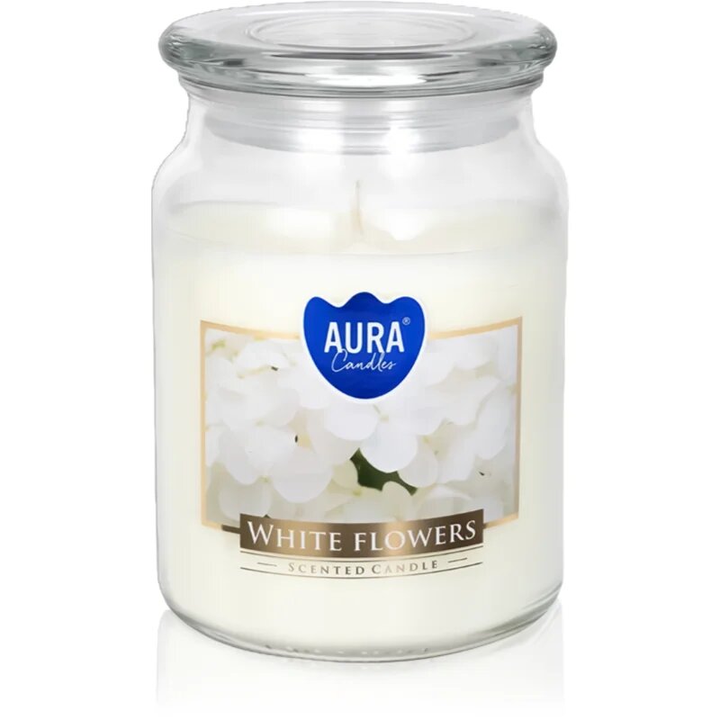 BISPOL Premium Line White Flowers vonná svíčka 500 g