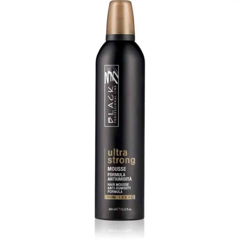 Black Professional Line Black Mousse Ultra Strong pěnové tužidlo s extra silnou fixací 400 ml
