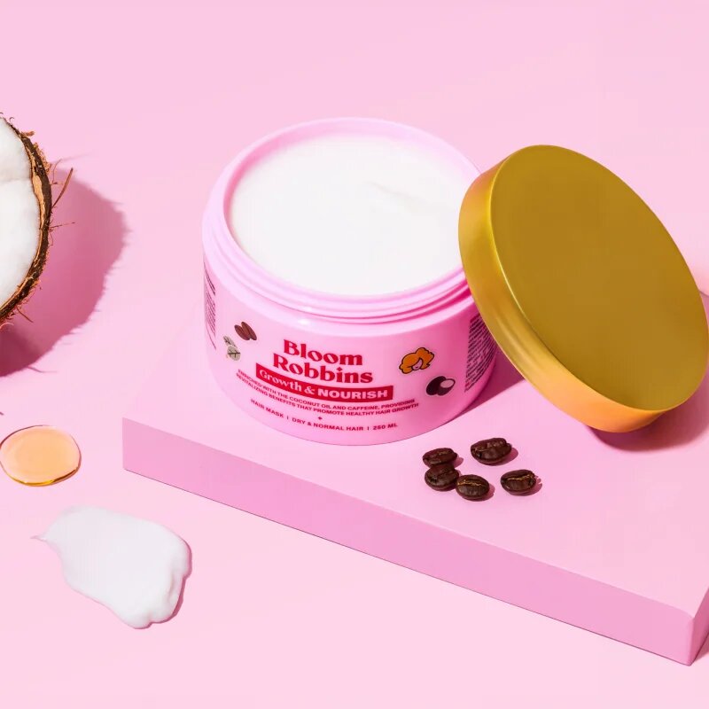 Bloom Robbins Growth & Nourish Hair Mask vyživující maska na vlasy pro všechny typy vlasů 250 ml