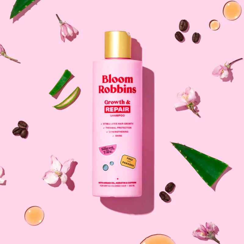 Bloom Robbins Growth & Repair šampon pro suché a poškozené vlasy 250 ml