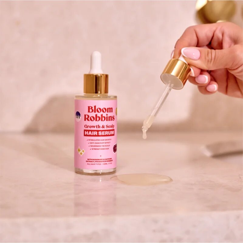 Bloom Robbins Growth & Scalp HAIR SERUM sérum pro všechny typy vlasů 50 ml