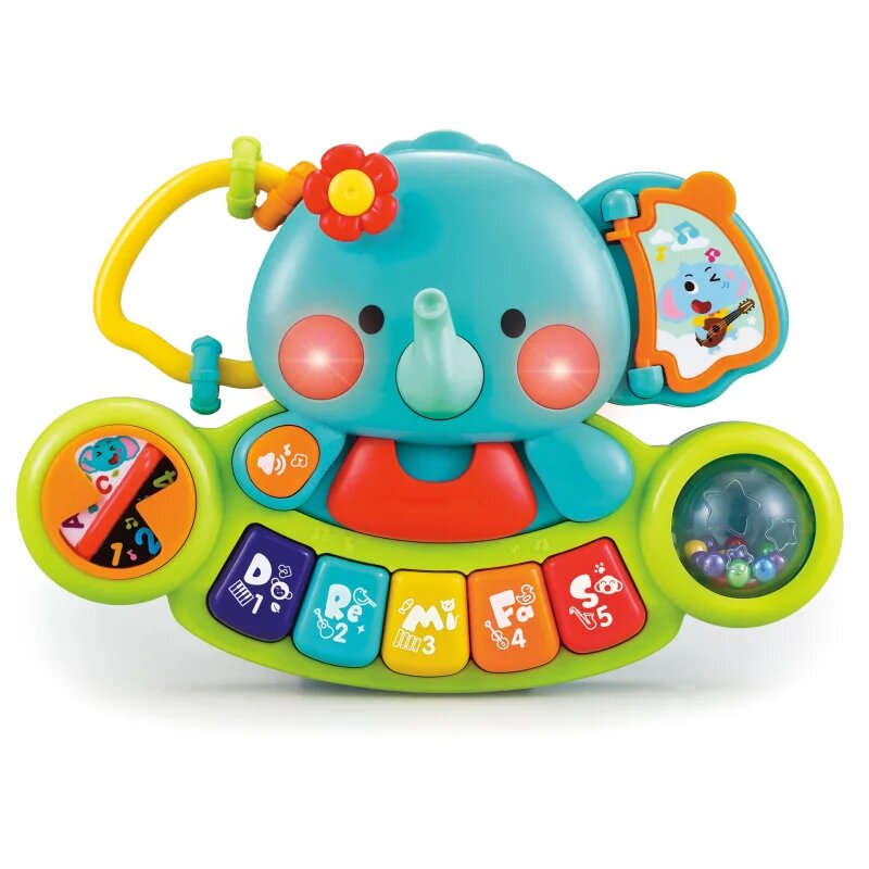 Bo Jungle B-E’L’E’Phant Piano aktivity hračka 6 m+ 1 ks