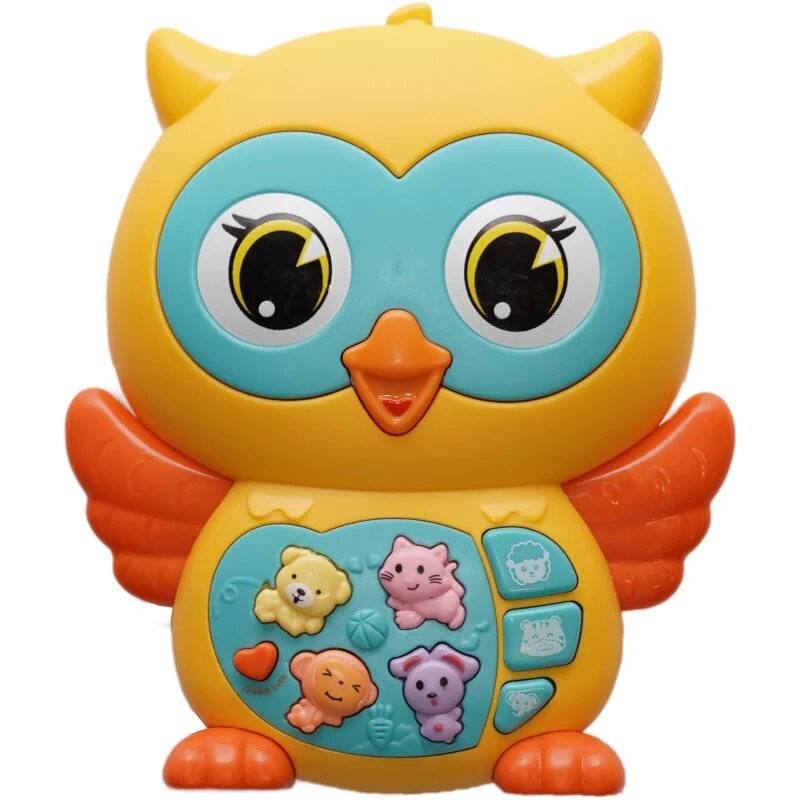 Bo Jungle Musical Owl hudební hračka 12m+ 1 ks