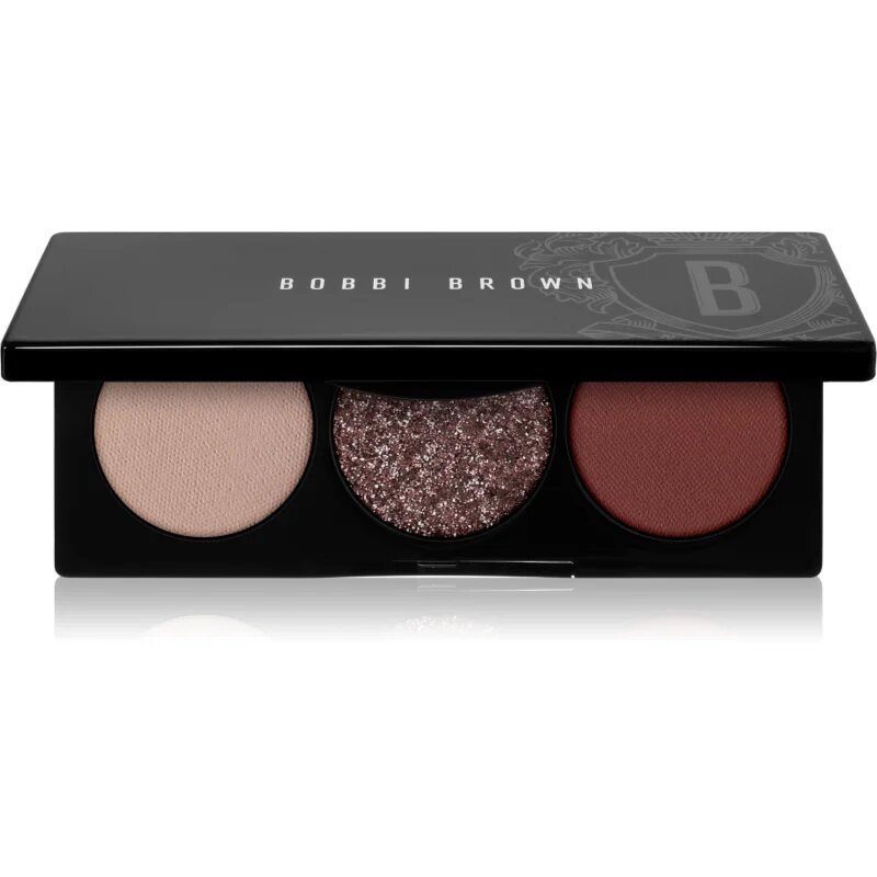 Bobbi Brown Essential Eye Shadow Trios paletka očních stínů pro dokonalý vzhled odstín Smokey Plum 44 g