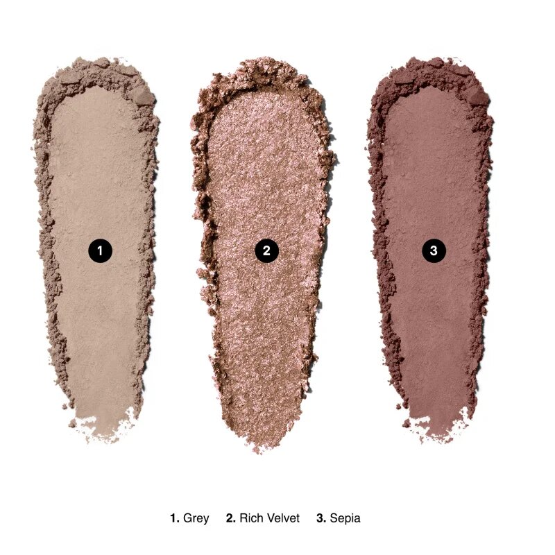 Bobbi Brown Essential Eye Shadow Trios paletka očních stínů pro dokonalý vzhled odstín Smokey Plum 44 g