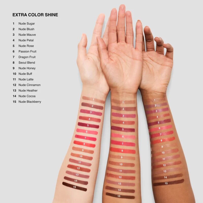Bobbi Brown Extra Color Shine krémová hydratační rtěnka odstín Nude Petal 3 g
