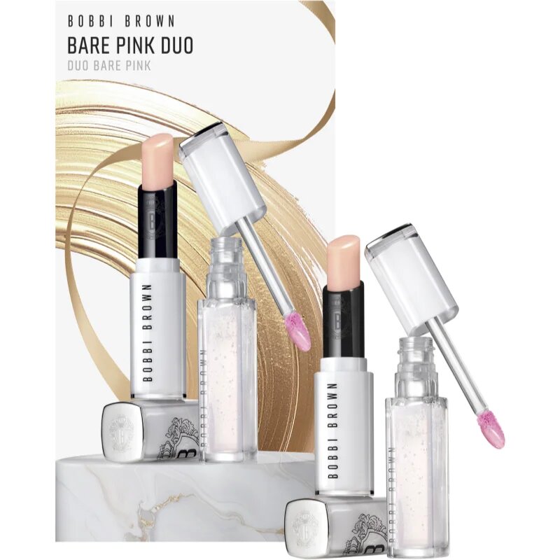 Bobbi Brown Holiday Bare Pink Duo dárková sada na rty