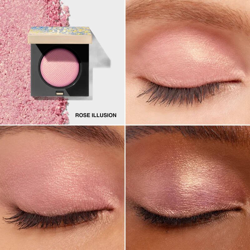 Bobbi Brown Holiday Luxe Eyeshadow Single metalické oční stíny odstín Rose Illusion 2 g