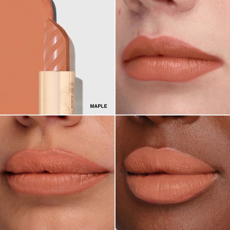 Bobbi Brown Holiday Luxe Lipstick vysoce pigmentovaná krémová rtěnka odstín Maple 3.5 g