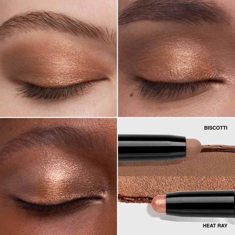 Bobbi Brown Long-Wear Dual-Ended Cream Shadow Stick oční stíny v tužce duo odstín Heat Ray / Biscotti 1.6 g