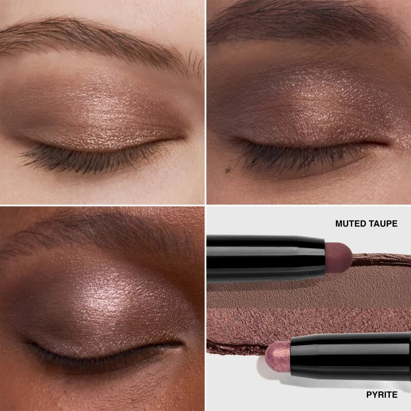 Bobbi Brown Long-Wear Dual-Ended Cream Shadow Stick oční stíny v tužce duo odstín Pyrite / Muted Taupe 1.6 g