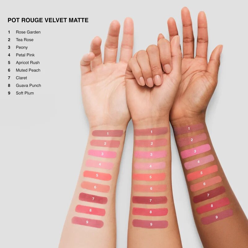Bobbi Brown Pot Rouge Velvet Matte matná krémová tvářenka odstín Claret 8.5 g