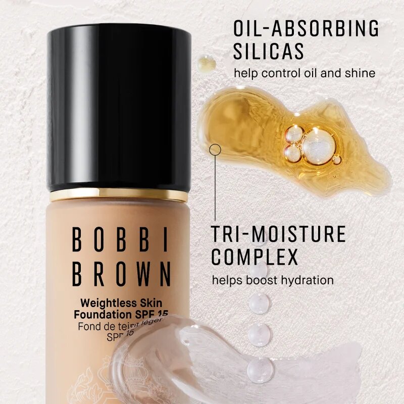 Bobbi Brown Weightless Skin Foundation SPF 15 Mini dlouhotrvající matující make-up s hydratačním účinkem odstín Natural 13 ml