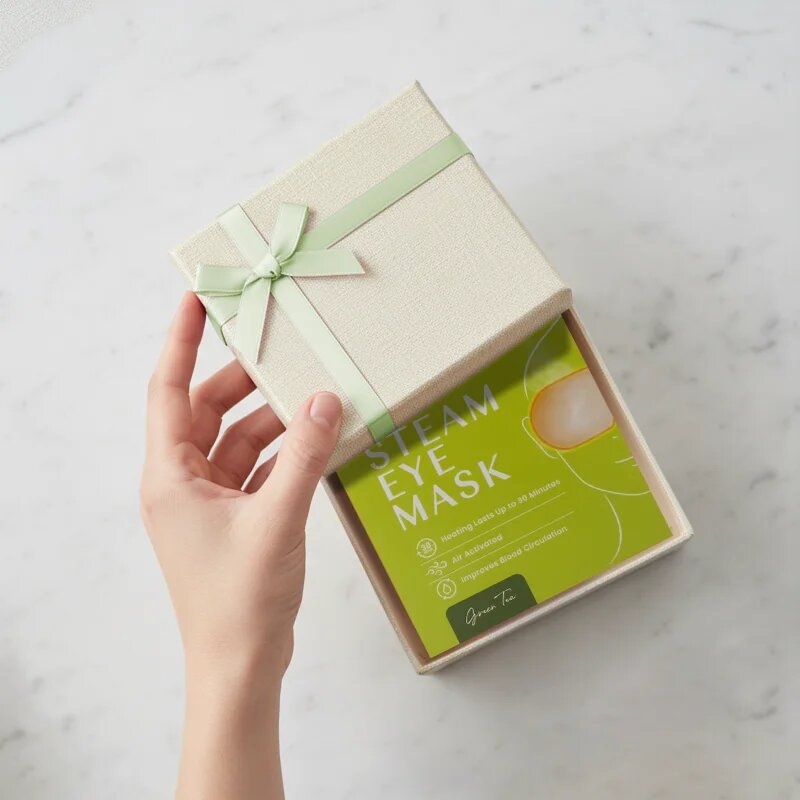 Body Restore Steam Eye Mask Green Tea maska na oční okolí 5 ks