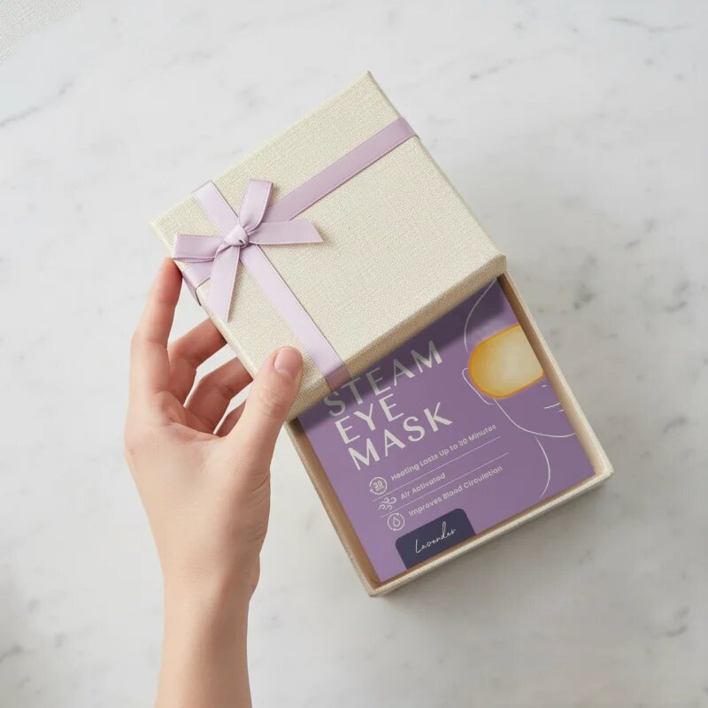 Body Restore Steam Eye Mask Lavender maska na oční okolí s vůní levandule 5 ks