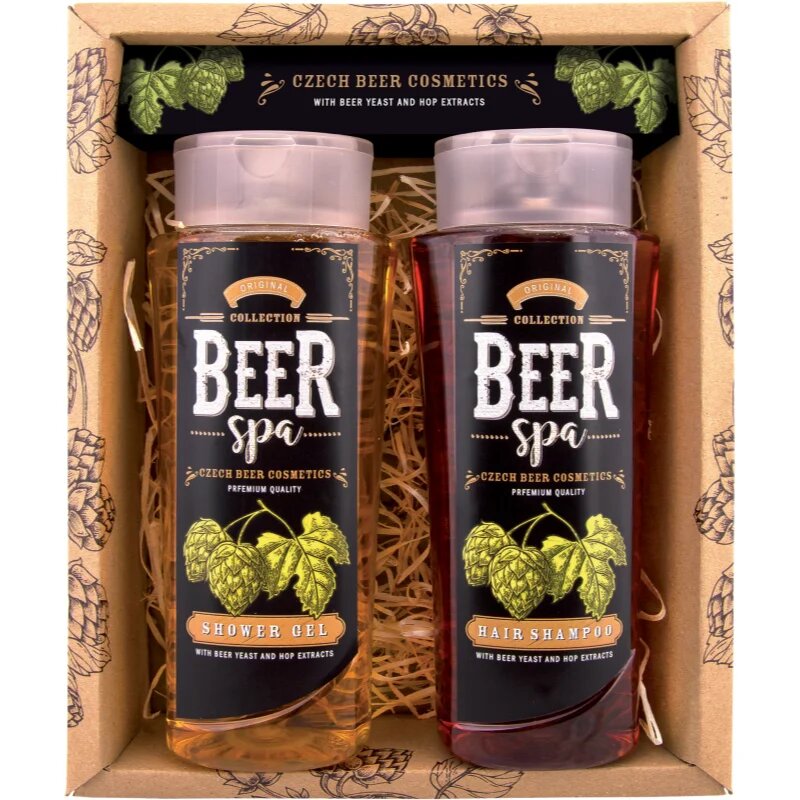 Bohemia Gifts Beer Spa dárková sada do sprchy pro muže