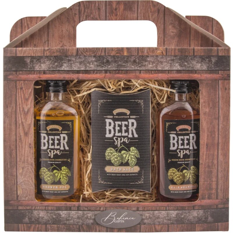 Bohemia Gifts Beer Spa dárková sada do vany pro muže