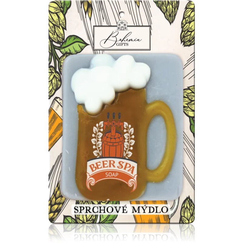 Bohemia Gifts Beer Spa ručně vyráběné mýdlo s glycerinem 85 g