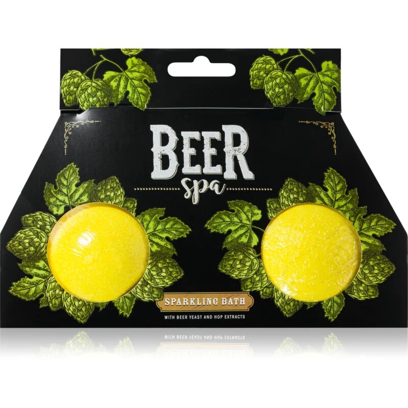 Bohemia Gifts Beer Spa šumivé koule do koupele 2x100 g