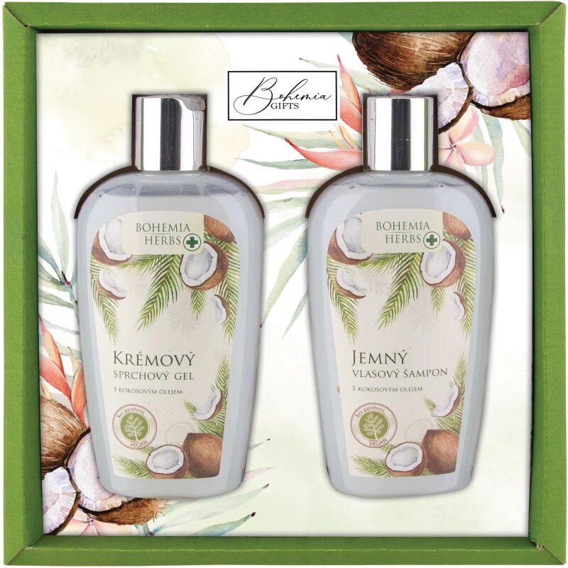 Bohemia Gifts Bohemia Herbs Kokosový Olej dárková sada