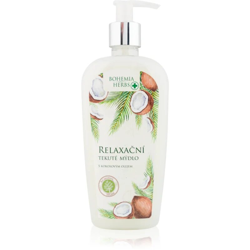 Bohemia Gifts Bohemia Herbs Kokosový Olej tekuté mýdlo 300 ml