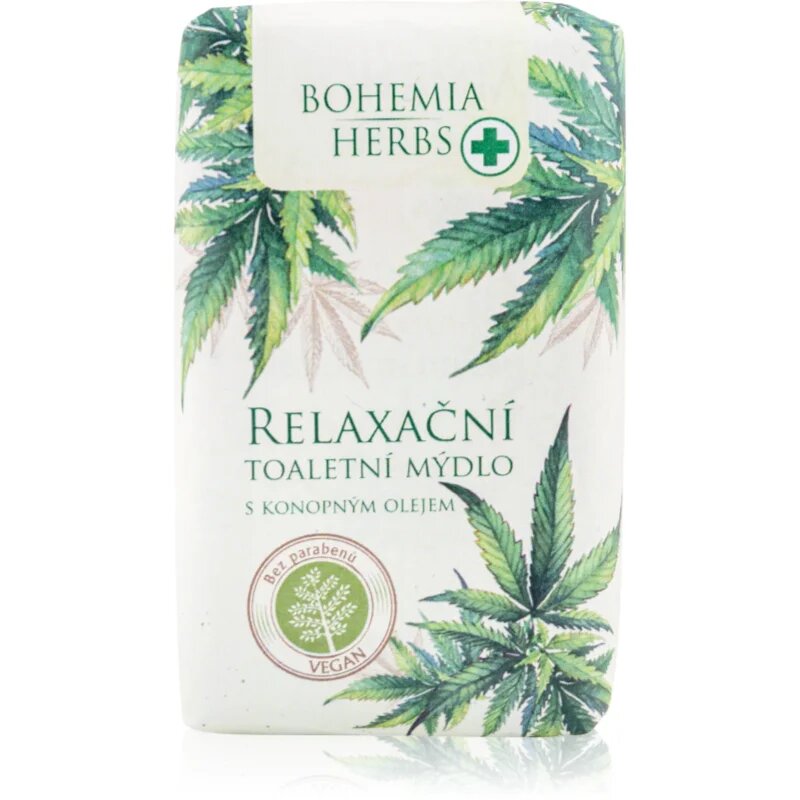 Bohemia Gifts Bohemia Herbs Konopí tuhé mýdlo 100 g