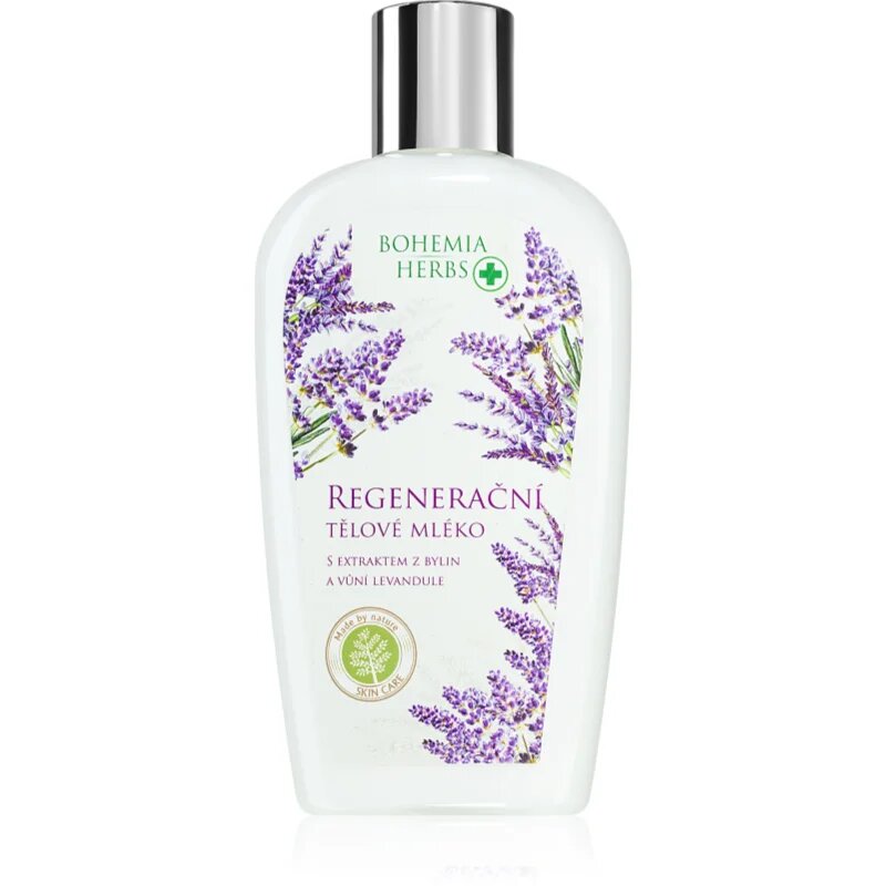 Bohemia Gifts Bohemia Herbs Levandule regenerační tělové mléko 250 ml