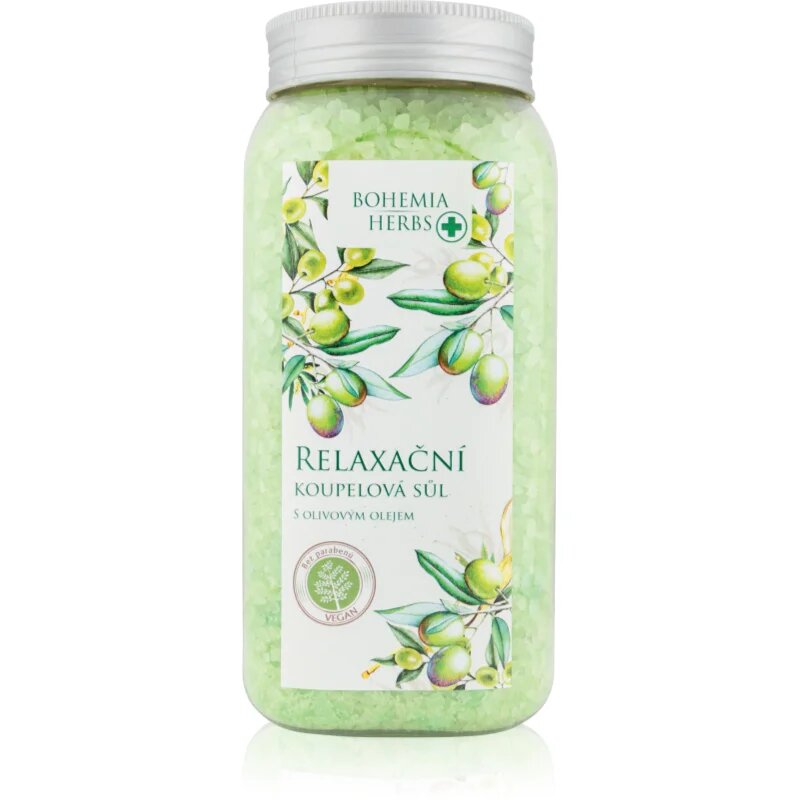 Bohemia Gifts Bohemia Herbs Olivový Olej sůl do koupele 900 g