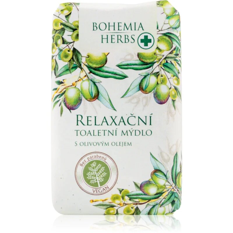 Bohemia Gifts Bohemia Herbs Olivový Olej tuhé mýdlo 100 g