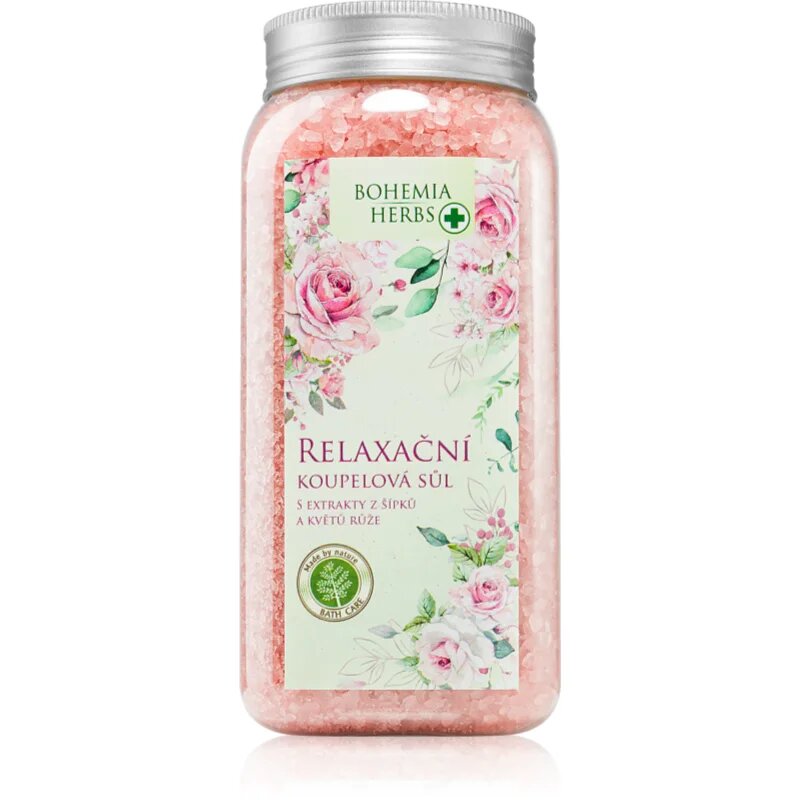 Bohemia Gifts Bohemia Herbs Růže koupelová sůl 900 g