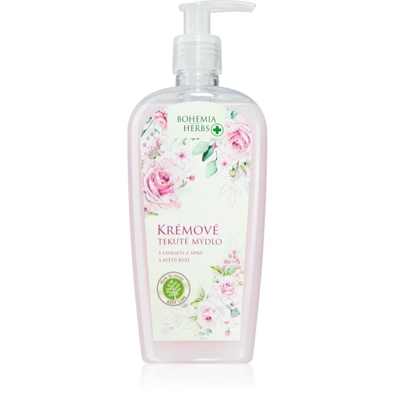 Bohemia Gifts Bohemia Herbs Růže tekuté mýdlo 300 ml