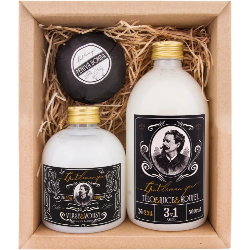 Bohemia Gifts Gentleman Spa dárková sada do koupele pro muže
