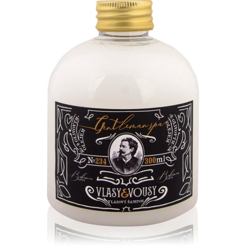 Bohemia Gifts Gentleman Spa šampon na vlasy a vousy 300 ml