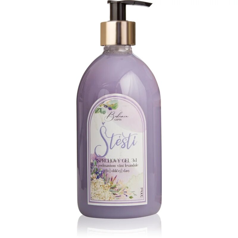 Bohemia Gifts Levandule sprchový gel 3 v 1 500 ml