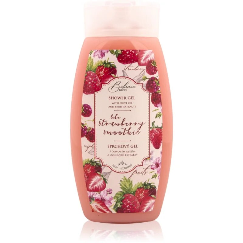 Bohemia Gifts Like Strawberry Smoothie sprchový gel 250 ml