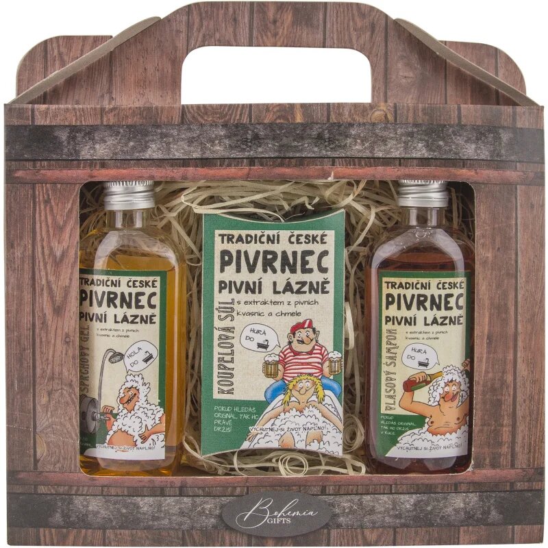 Bohemia Gifts Pivrnec dárková sada do koupele pro muže