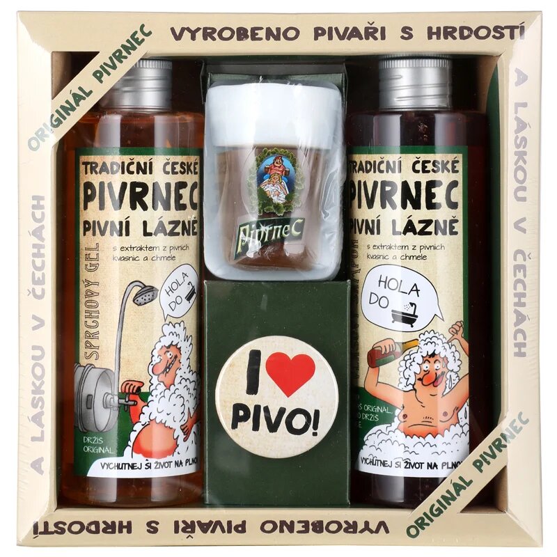 Bohemia Gifts Pivrnec sada na tělo a vlasy pro muže