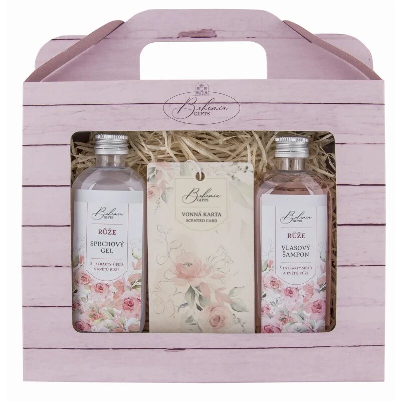 Bohemia Gifts Růže dárková sada s vůní růží