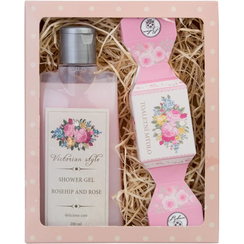 Bohemia Gifts Victorian Style Rosehip & Rose dárková sada