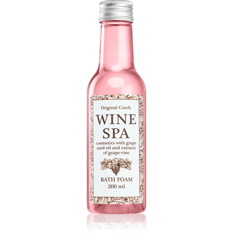 Bohemia Gifts Wine Spa relaxační olejová pěna do koupele 200 ml