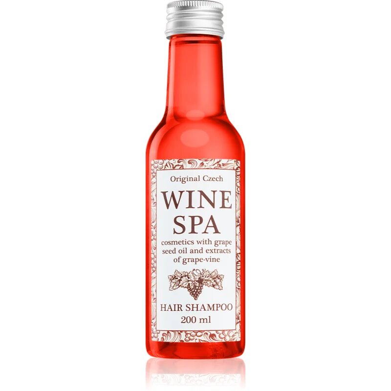 Bohemia Gifts Wine Spa vlasový šampon 200 ml