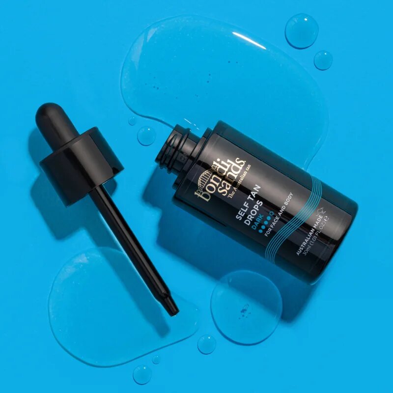 Bondi Sands Self Tan Drops samoopalovací kapky na obličej a tělo Dark 30 ml