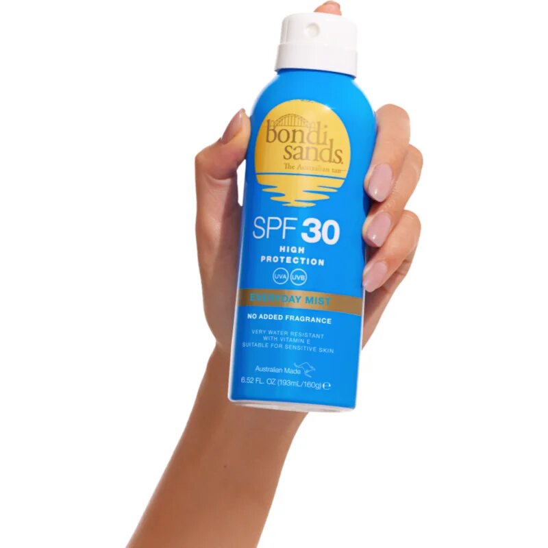 Bondi Sands SPF 30 Everyday Mist voděodolný sprej na opalování SPF 30 160 g