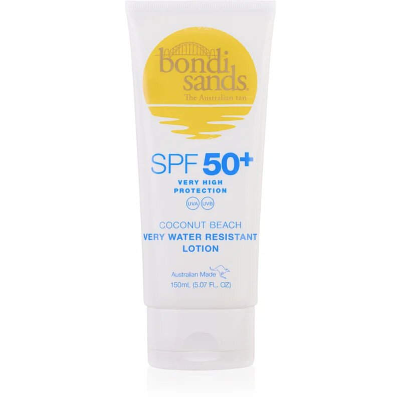 Bondi Sands SPF 50+ Coconut Beach opalovací krém na tělo SPF 50+ s vůní Coconut 150 ml