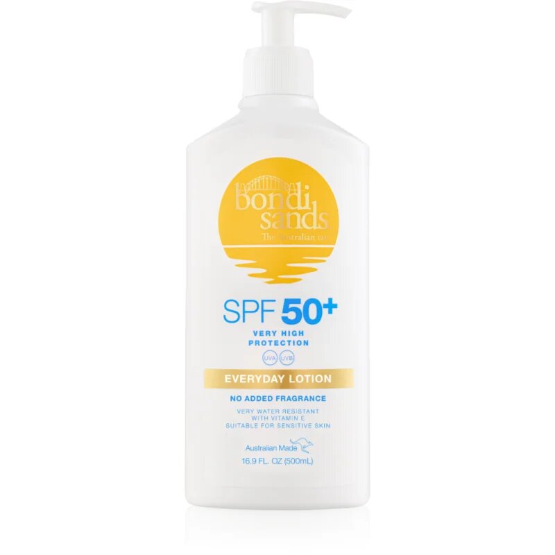 Bondi Sands SPF 50+ Everyday Body Lotion opalovací tělové mléko voděodolné SPF 50+ 500 ml