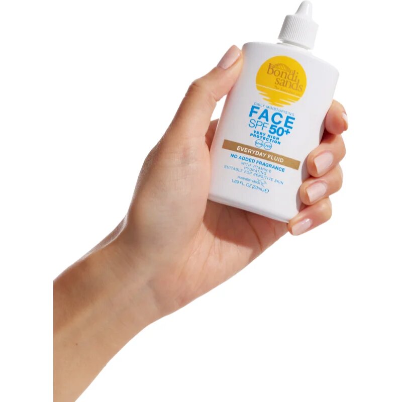 Bondi Sands SPF 50+ Everyday Face Fluid lehký tónovací fluid na obličej SPF 50+ 50 ml